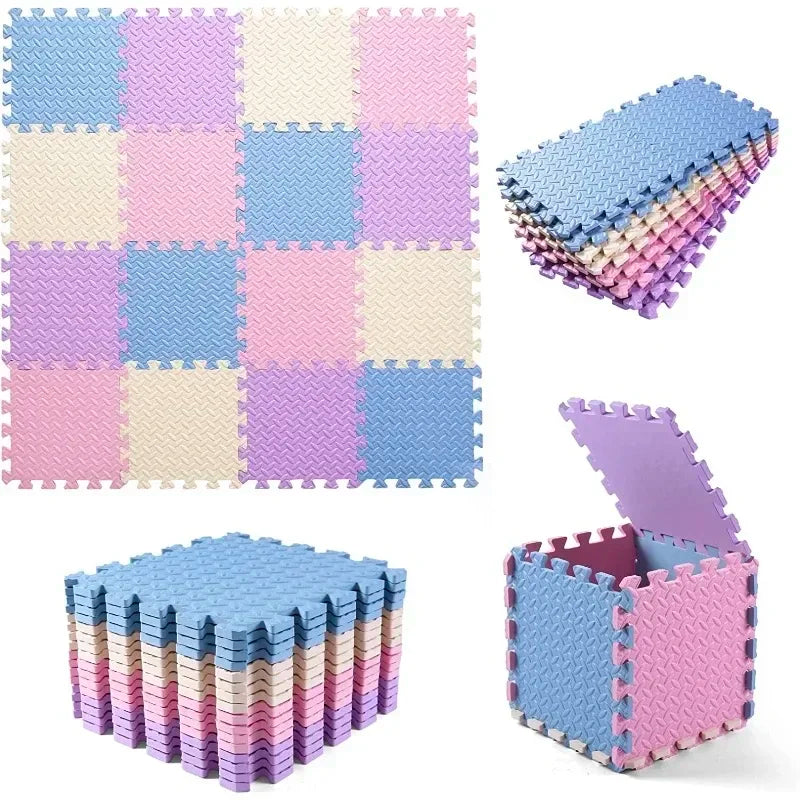 8/16pcs Interlocking Baby Play Mat, Thick and Soft Carpet Floor Mat, Perfect for Toddler's Room, Play Area and Exercise